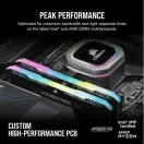 CORSAIR Memória VENGEANCE RGB PRO DDR4 32GB 3200MHz C16 SL (Kit of 2), fekete