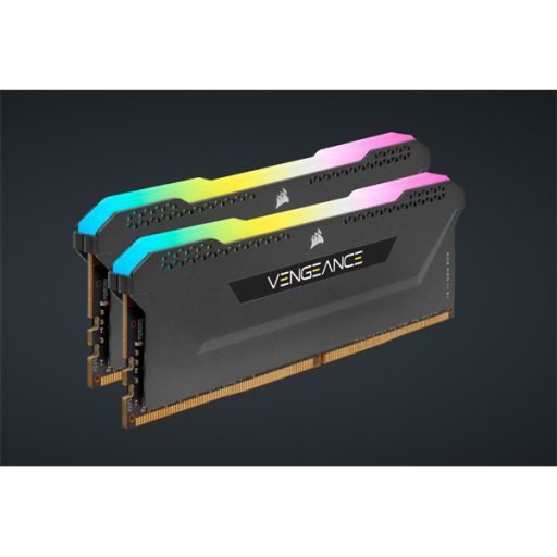 CORSAIR Memória VENGEANCE RGB PRO DDR4 32GB 3200MHz C16 SL (Kit of 2), fekete