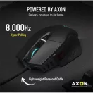 CORSAIR Vezetékes Egér Gaming, M65 RGB ULTRA Tunable, 8 programozható gomb, RGB Világítás, 26000dpi, fekete