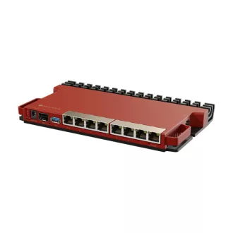  MIKROTIK Vezetékes Router 8x1000Mbps + 1x2500Mbps SFP, Beltéri, L009UIGS-RM