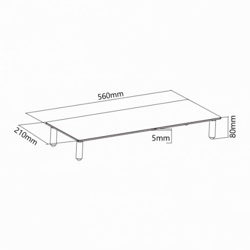 SBOX DS-610 DESKTOP MOUNT