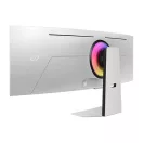 SAMSUNG Ívelt Gaming 240Hz OLED monitor 49" G95SC, 5120x1440, 32:9, 250cd/m2, 0.03ms, HDMI/DP/USB/WiFi/BT, hangszóró