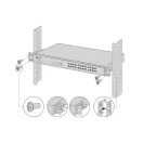 TP-LINK Kiegészítő - Rack Mount Kit 19-inch (22x43.8x15mm), RACKMOUNT KIT-19