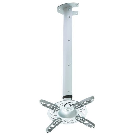 TECHLY ICA-PM 102XL állítható mennyezeti projektor konzol, 60-102 cm, ezüst