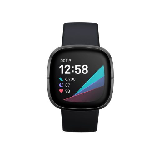 FITBIT Sense okosóra (Carbon / Graphite Stainless Steel)