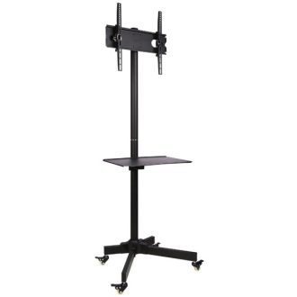   TECHLY ICA-TR21 gurulós padlóállvány 23-55" LCD kijelzőhöz