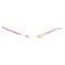 LINKEASY Duplex patch kábel  2 x SC/UPC + 2 x LC/UPC csatlakozóval, 3mm duplex core 50/125 OM4 LSZH, 1 m