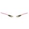 LINKEASY Duplex patch kábel  4 x ST/UPC csatlakozóval, 3mm duplex core 50/125 OM4 LSZH, 2 m