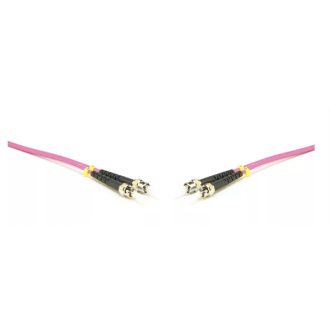   LINKEASY Duplex patch kábel  4 x ST/UPC csatlakozóval, 3mm duplex core 50/125 OM4 LSZH, 5 m