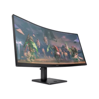   OMEN by HP 34" Ívelt Gaming monitor 34c WQHD Matt 3440x1440 165Hz 400cd, 3000:1, 1ms, DisplayPort, HDMI - fekete
