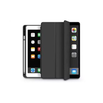   TECH-PROTECT APPLE IPAD AIR 4/5 (10.9) TABLET TOK ON/OFF FUNKCIÓVAL, APPLE PENCIL TARTÓVAL - BLACK (ECO CSOMAGOLÁS)