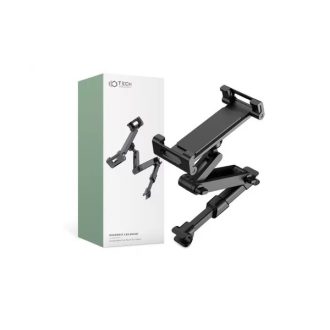   TECH-PROTECT UNIVERZÁLIS FEJTÁMLÁRA SZERELHETŐ TELEFON/TABLET AUTÓS TARTÓ - HEADREST CAR MOUNT - FEKETE