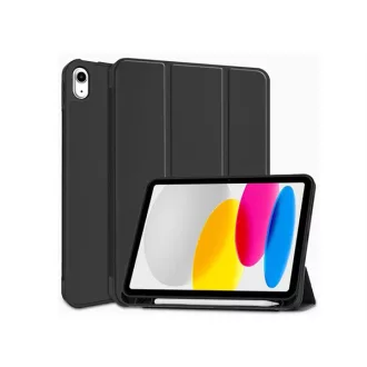   Tech-Protect tablet tok (Smart Case Pen) - Apple iPad 10.9 (2022)/iPad 11 (2025) - fekete - ECO