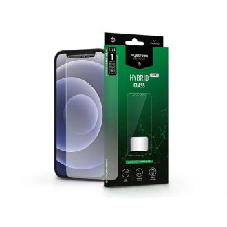   MYSCREEN PROTECTOR APPLE IPHONE 12/12 PRO RUGALMAS ÜVEG KÉPERNYŐVÉDŐ FÓLIA - HYBRID GLASS LITE - TRANSPARENT