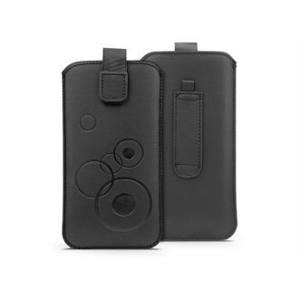  DECO UNIVERZÁLIS KIHÚZHATÓ TELEFONTOK - APPLE IPHONE 13 / 13 PRO - FEKETE