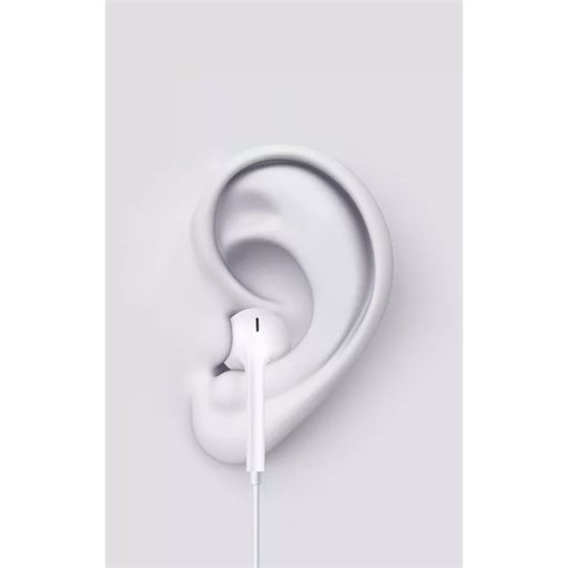 DEVIA UNIVERZÁLIS SZTEREÓ FELVEVŐS FÜLHALLGATÓ - LIGHTNING - STAR SERIES EARBUDS LIGHTNING EARPHONE - FEHÉR