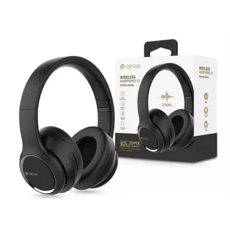   DEVIA WIRELESS BLUETOOTH SZTEREÓ FEJHALLGATÓ BEÉPÍTETT MIKROFONNAL - KINTONE SERIES WIRELESS HEADPHONES V2 - FEKETE