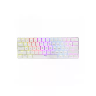   WHITE SHARK GK-2022W/BR-HU SHINOBI MAGYAR!! fehér mechanikus (barna switch) gamer billentyűzet