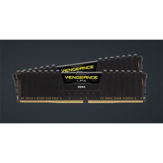   CORSAIR Memória VENGEANCE DDR4 16GB 3200MHz C16 LPX, XMP 2.0 (Kit of 2), fekete
