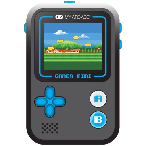 MY ARCADE Játékkonzol Gamer Mini Classic 160in1 Fekete & Kék Hordozható, DGUN-3926