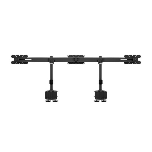 MULTIBRACKETS Asztali konzol (3 képernyős rögzítőkar), M VESA Desktopmount Triple Desk Clamp 24-32" (max.VESA:200x100mm)