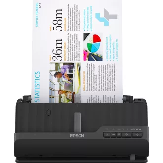   EPSON Docuscanner - WorkForce ES-C320W (A4, 600 DPI, 30 lap/perc, USB/WiFi/duplex)