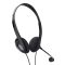 TRUST Basics Fejhallgató mikrofonnal 24659 (Chat headset-Black)