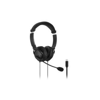   KENSINGTON K97457WW Fejhallgató mikrofonnal (Classic USB-C Headset with Mic)