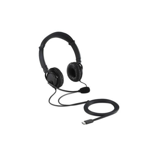 KENSINGTON K97457WW Fejhallgató mikrofonnal (Classic USB-C Headset with Mic)