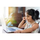 KENSINGTON K33065WW Fejhallgató mikrofonnal (HiFi USB Headphones with Mic and Volume Control Buttons USB-A)