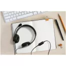 KENSINGTON K33597WW Fejhallgató mikrofonnal (HiFi Headphones with Mic and Volume Control Buttons 3.5mm)