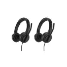 KENSINGTON K83450WW Fejhallgató mikrofonnal (H1000 USB-C Headset)