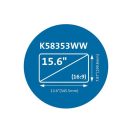 KENSINGTON Monitorszűrő (MagPro Magnetic Privacy 15.6" Laptop 16:9)