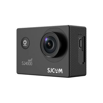   SJCAM Action Camera SJ4000 WiFi, Black 4K, 30m, 12 MP, vízálló tokkal, LCD kijelző 2.0, időzítő funkció, lassítás