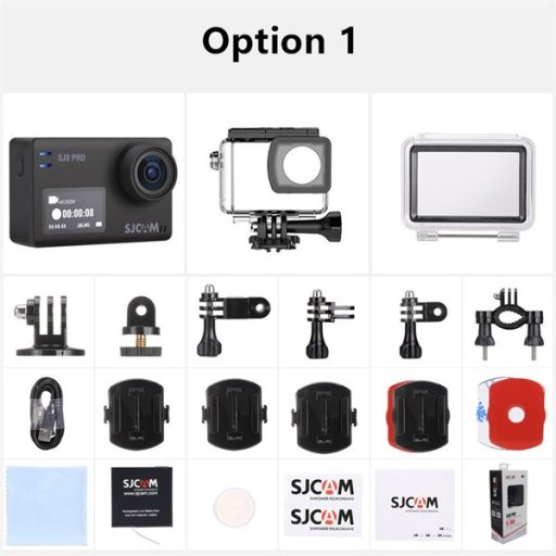 SJCAM Action Camera SJ8 Air, black, WIFI, 2,33" érintőképernyő, 16 MP, timelapse, lassú video, 30m vízálló