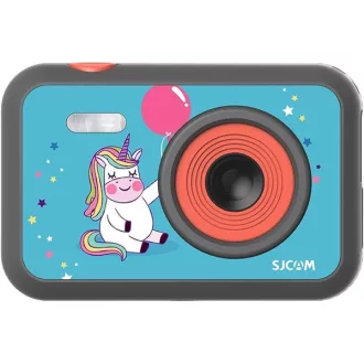   SJCAM Kids FunCam fényképezőgép, Unicorn, 5MP, 1080P felbontás, videó és fotó mód, LCD kijelző, 32GB- ig