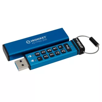   KINGSTON Pendrive 256GB Ironkey Keypad 200 AES-256 FIPS 140-3 Lvl 3