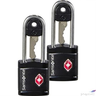   SAMSONITE 121294-1041 Global TA kulcsos bőröndlakat 2db - fekete