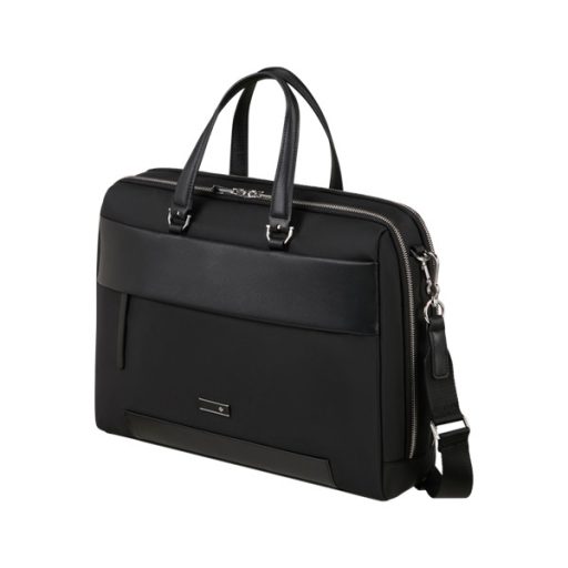 SAMSONITE NŐI Notebook Aktatáska 147737-1041, Bailhandle 2 Compartments 15.6" (Black) -ZALIA 3.0
