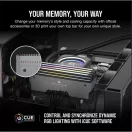 CORSAIR Memória DOMINATOR TITANIUM RGB DDR5 32GB 4800MHz CL30, AMD (Kit of 2), szürke
