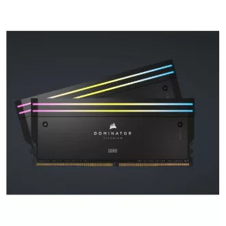   CORSAIR Memória DOMINATOR TITANIUM RGB DDR5 32GB 4800MHz CL32, INTEL (Kit of 2), fekete