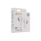 SBOX EARBUDS Headphones + microphone SBOX Bluetooth EB-TWS99 / White ANC+ 4 Mic ENC