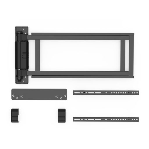 MULTIBRACKETS Motoros forgatható fali konzol, M Motorized Swing Mount X-Large (RF) (42-75", max.VESA: 600x400 mm, 45kg)