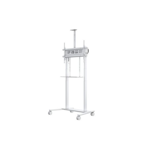 MULTIBRACKETS Gurulós motoros padlóállvány, M Motorized Floorstand XL 150kg White (42-100", max.VESA: 1000x600 mm)