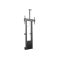 MULTIBRACKETS Motoros konzol, M Motorized Floormount/ Wallstand incl camerashelf 120kg Black (42-100")