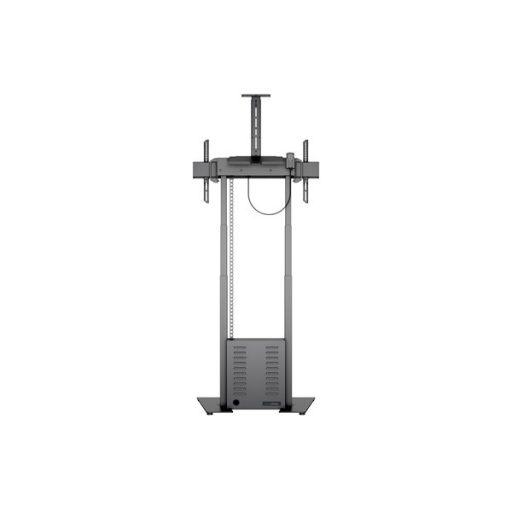 MULTIBRACKETS Motoros padlóállvány, M Motorized Floorbase Incl cabinet & camerashelf 120kg Black