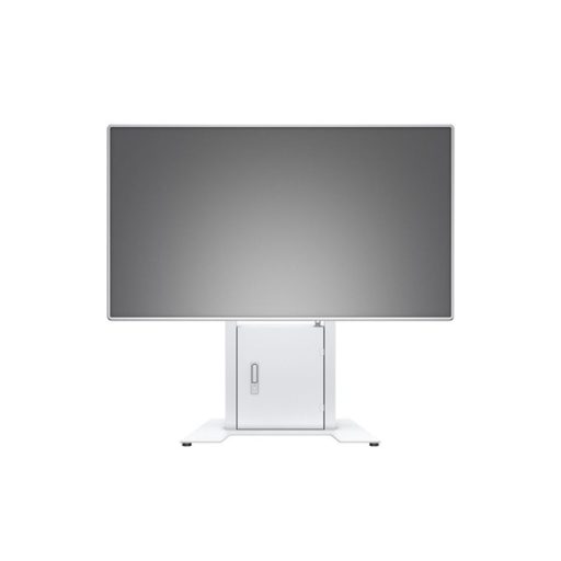 MULTIBRACKETS Motoros padlóállvány, M Motorized Floorbase Flip 2 incl cabinet 120kg White (42-100")