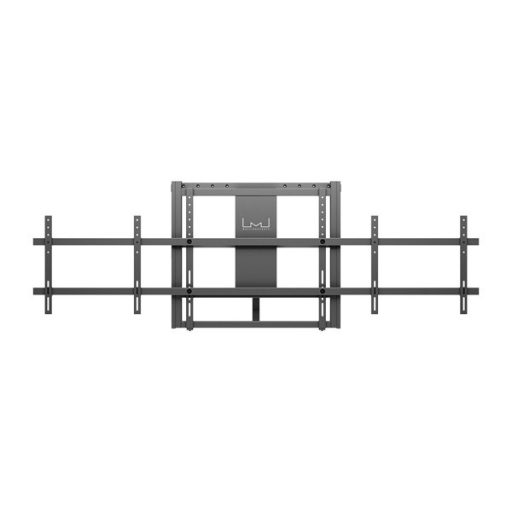 MULTIBRACKETS Motoros 2 karos fali konzol, M Motorized Wallmount Dual Screen 160 kg Black SD (max. 2x84")