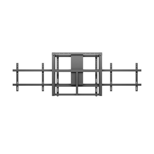 MULTIBRACKETS Motoros 2 karos fali konzol, M Motorized Wallmount Dual Screen 160 kg Black SD (max. 2x84")