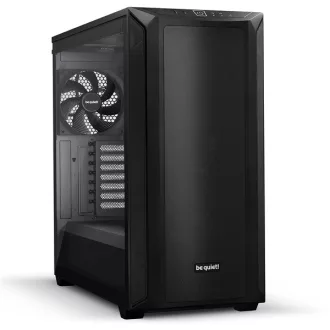   BE QUIET! Ház Midi ATX Shadow Base 800 Tápegység nélkül, Fekete Üvegfalú